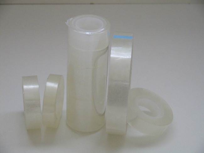 Kanc.lepící pásky TRANSPARENT 12 x 10 -komínky