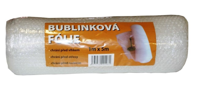 Bublinkové folie 100 cm x 5 m