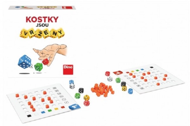 Společenská hra Kostky jsou vrženy