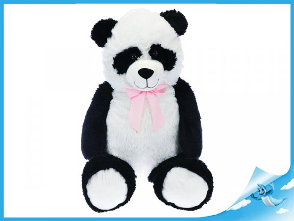 Panda plyšová 60cm 0m+ v sáčku