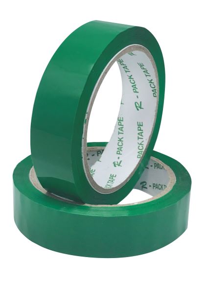 Balicí lepicí páska 24 mm x 66 m zelená