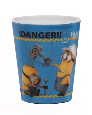 Plastové kelímky na tužky 3D. Minions - ´´Danger´´