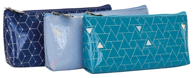 Pukka Pad Glee penál/pouzdro na zip, zelený, 190x90x20