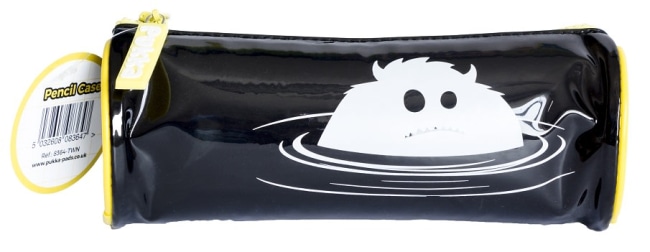 PVC penál  tuba, 22 cm, černý