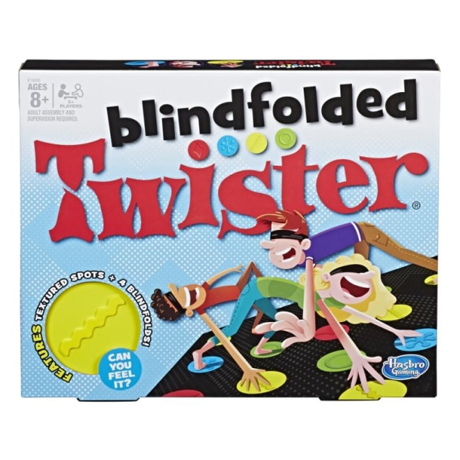 Společenská hra Twister naslepo