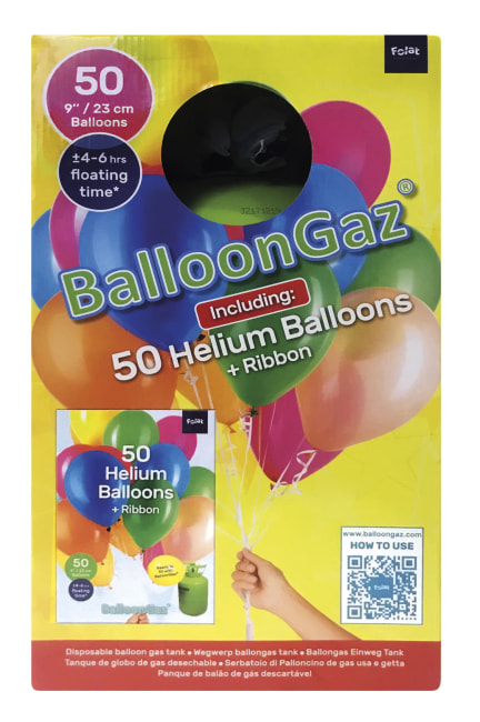 Heliový kompresor pro nafouknutí 50 balonků 