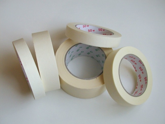 sam. pásky maskovací (krep) COLLTAPE 48x50 do 60°C, 24ks/karton