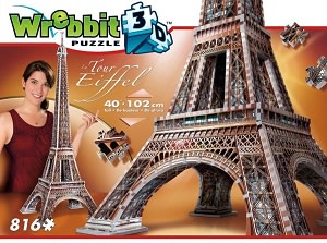 3D Puzzle - Eiffel Tower 816 dílků