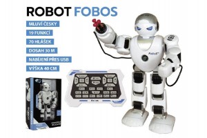 Robot RC FOBOS Bojovník chodící plast