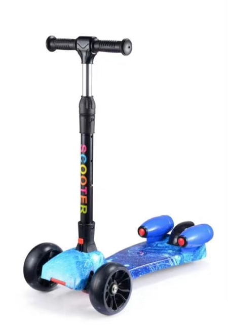 dětská koloběžka scooter, motiv Galaxy