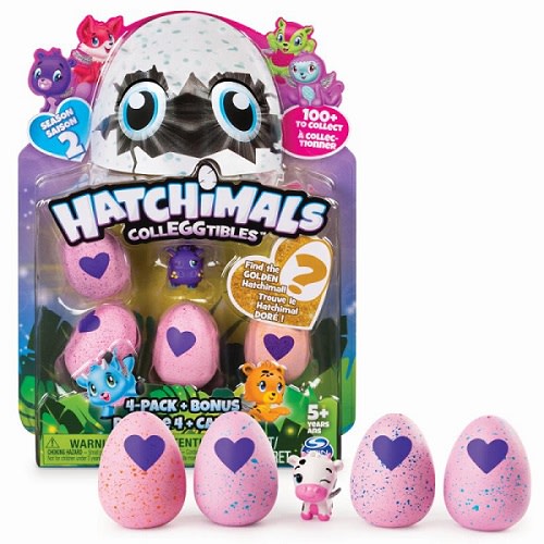 Hatchimals sběratelská zvířátka ve vajíčku -čtyřbalení