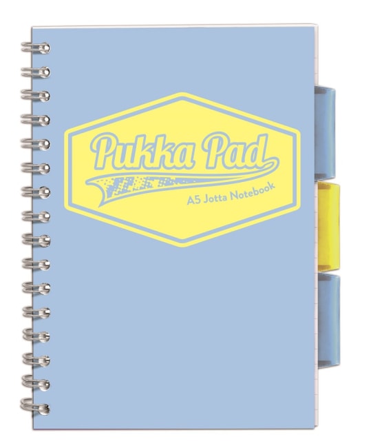 Pukka Pad projektový blok Pastel A5, papír 80g,100 listů, světle modrý