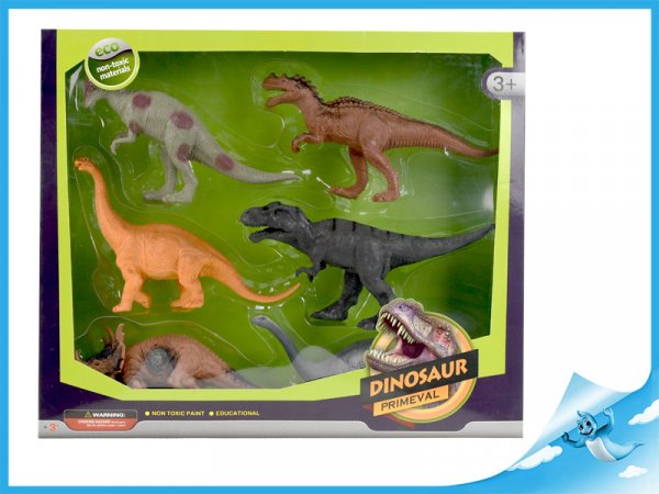 Dinosaurus 14-17cm 6ks v krabičce
