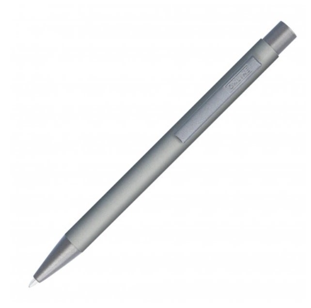 Zatahovací kuličkové pero Soft Metal Pure  Grey