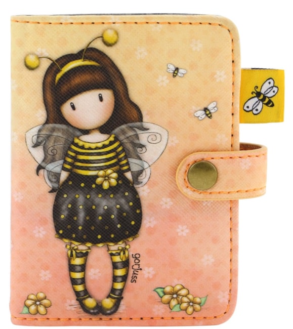Pouzdro na karty  Santoro London -  Bee-Loved (Just Bee-Cause), 11 x 9 x 2cm