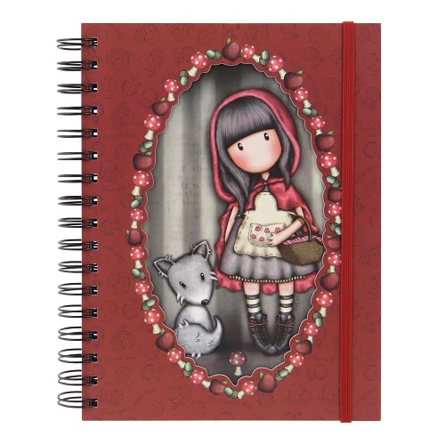 Spirálový zápisník - deník Santoro London - Little Red Riding  Hood
