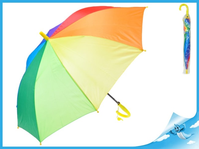 Deštník barevný 66cm v sáčku