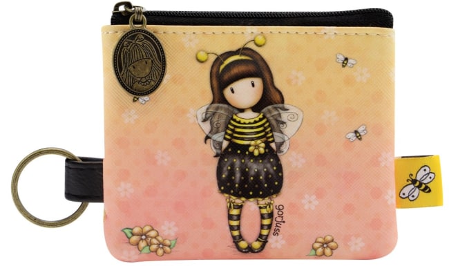 Peněženka / klíčenka  Santoro London – Bee-Loved (Just Bee-Cause),1 x 11.5 x 15 cm