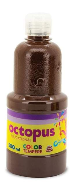 Temperová barva UNICOLOR 500 ml, hnědá
