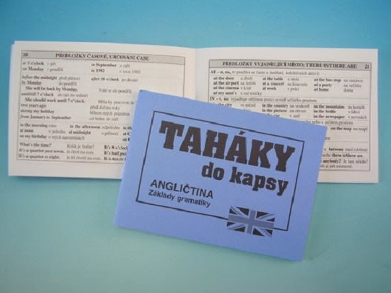 Taháky do kapsy - Angličtina základy gramatiky