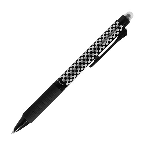 Gelové pero gumovací 0,7 mm, Clicker, černé