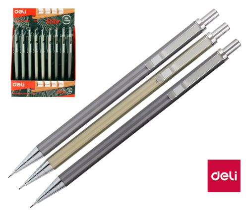 Mikrotužka DELI 0,5mm kov - mix barev
