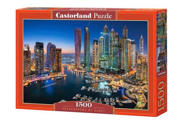 Puzzle Castorland 1500 dílků - Mrakodrapy v Dubaji