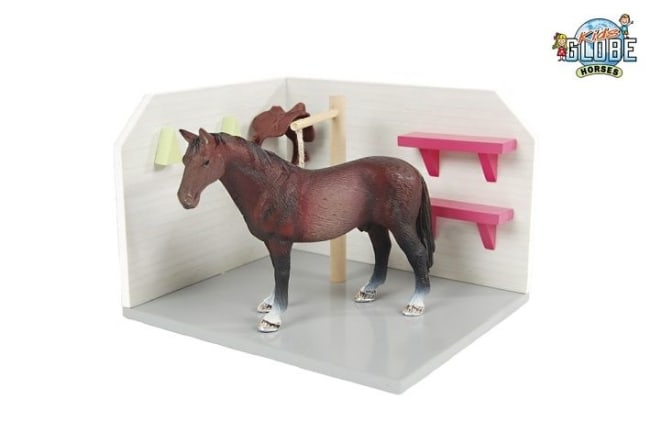 Box pro koně dřevo/plast 18x12x15cm v krabičce