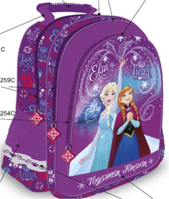 Školní batoh 15 Ledové Království