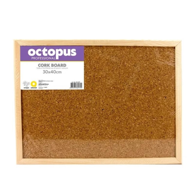 Korková tabule Octopus 30 x 40 cm