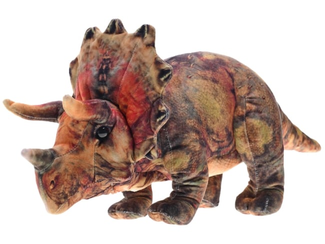 Triceratops plyšový - 45 cm - stojící