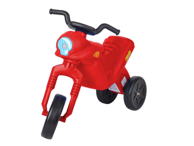 Odrážedlo Enduro Klasik max. 25kg 18m+ červené, výška sedadla: 33cm
