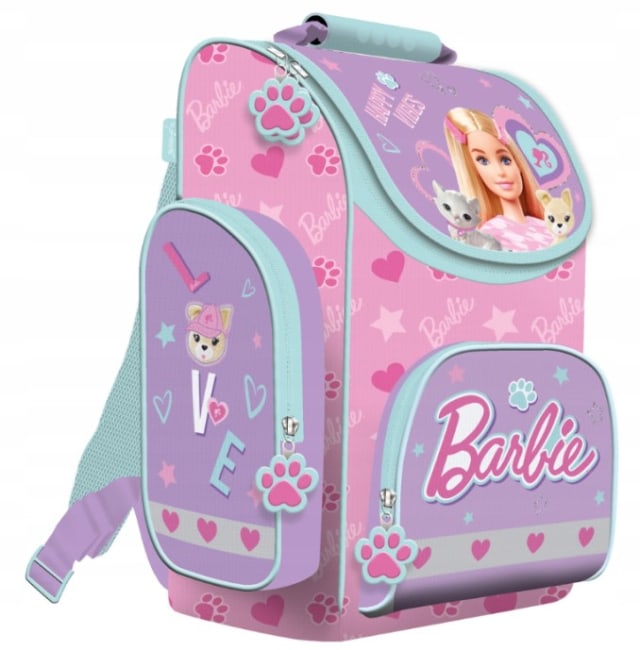 Školní batoh/aktovka Barbie, rozměry: 350 x 250 x 150mm(vnitřní roz.)