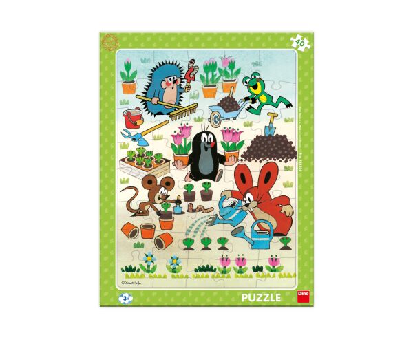 KRTEK ZAHRADNÍK 40 deskové Puzzle