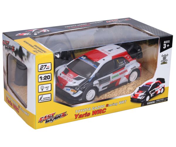 Toyota Yaris WRC RC na dálkové ovládání 20 cm