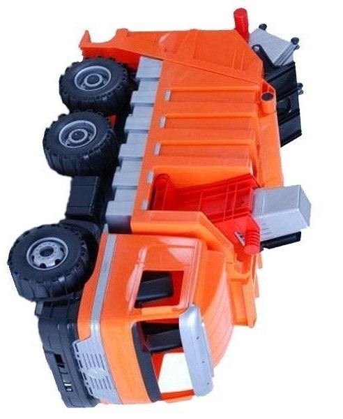 Mercedes popelářské auto plast 64cm v krabici 68x34x27,5cm