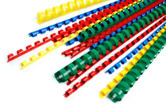 Hřbety pro kroužkovou vazbu 22mm 180ls černý