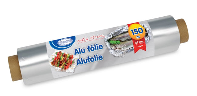 Alu fólie extra-silná 14µm 29cm x 150m jednotlivě balená [1 ks]