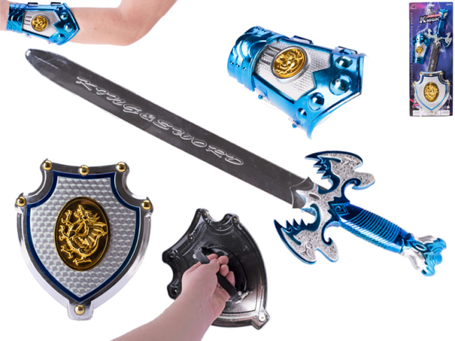 Sada rytíř meč 56cm a štít