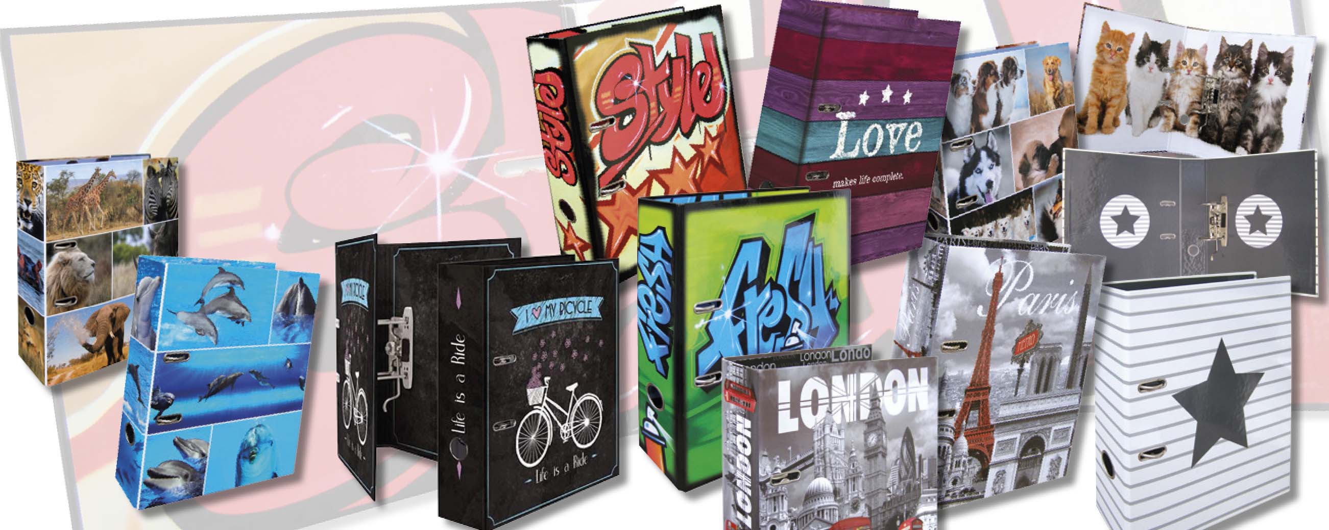 Pořadače designové